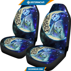 Dumbo Art Car Seat Covers Disney Movie Car Decor R031316 - 