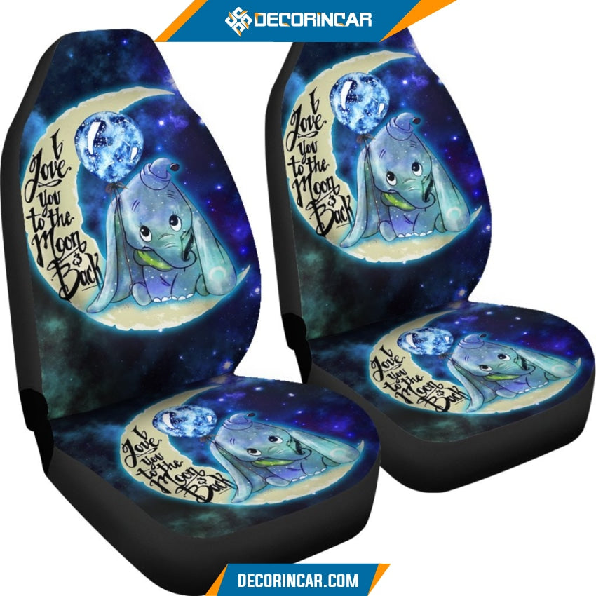 Dumbo Art Car Seat Covers Disney Movie Car Decor R031316 - 
