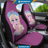 Elsa Car Seat Covers Frozen Cartoon Car Decor R031310 - Car 