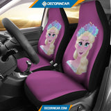 Elsa Car Seat Covers Frozen Cartoon Car Decor R031310 - Car 