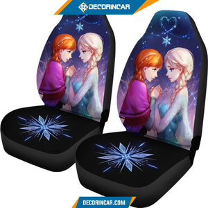 Frozen Elsa And Anna Disney Car Seat Covers - Car Seat 