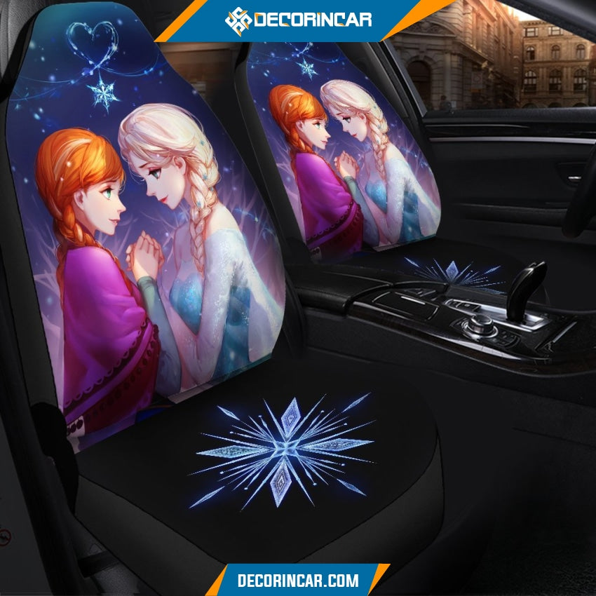 Frozen Elsa And Anna Disney Car Seat Covers - Car Seat 