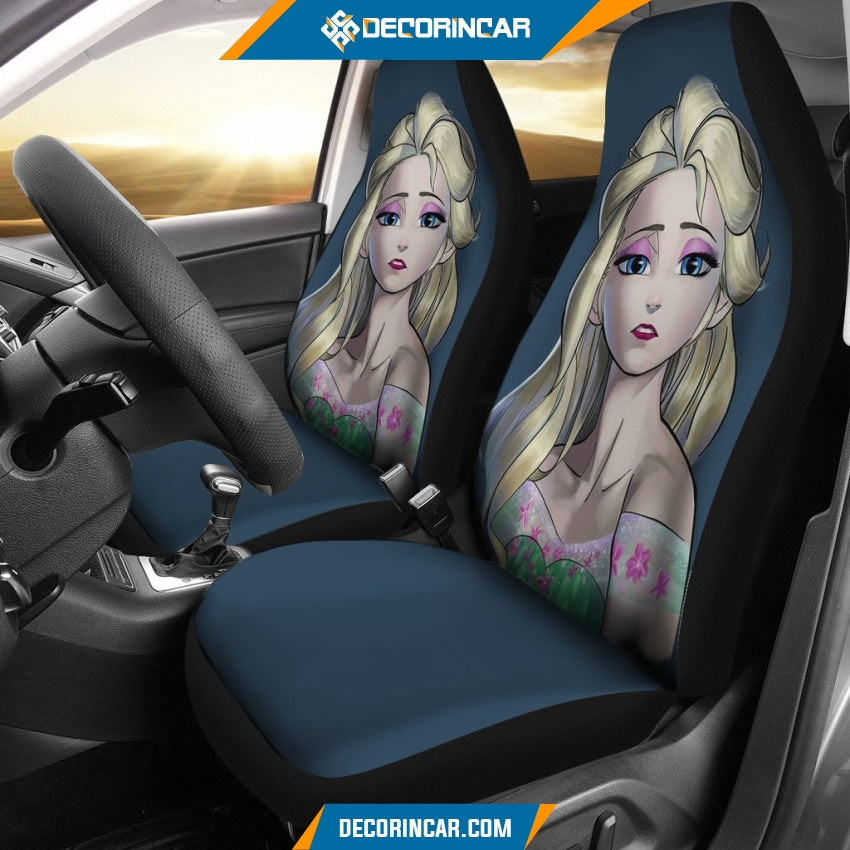 Frozen Elsa Car Seat Covers Cartoon Car Decor R031310 - Car 