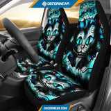 Horror Cheshire Cat Alice In Wonderland Disney Cartoon Car 