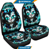 Horror Cheshire Cat Alice In Wonderland Disney Cartoon Car 