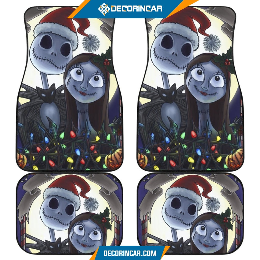 Jack And Sally Car Floor Mats Nightmare Before Christmas 