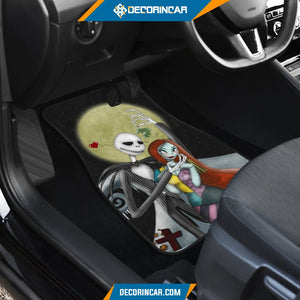 Jack And Sally Nightmare Before Christmas Car Floor Mats 