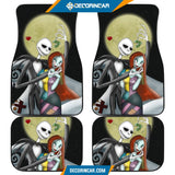 Jack And Sally Nightmare Before Christmas Car Floor Mats 