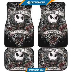 Jack Car Floor Mats Nightmare Before Christmas Cartoon 