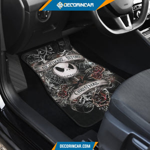 Jack Car Floor Mats Nightmare Before Christmas Cartoon 