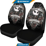 Jack Nightmare Before Christmas Car Seat Covers Cartoon 