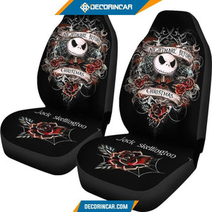 Jack Skellington Nightmare Before Christmas Car Seat Covers 