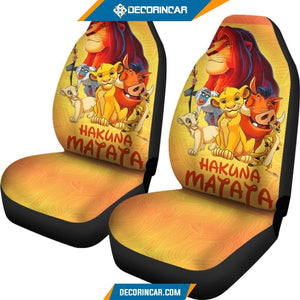 Lion King Disney Car Seat Covers Cartoon Car Decor R031311 -