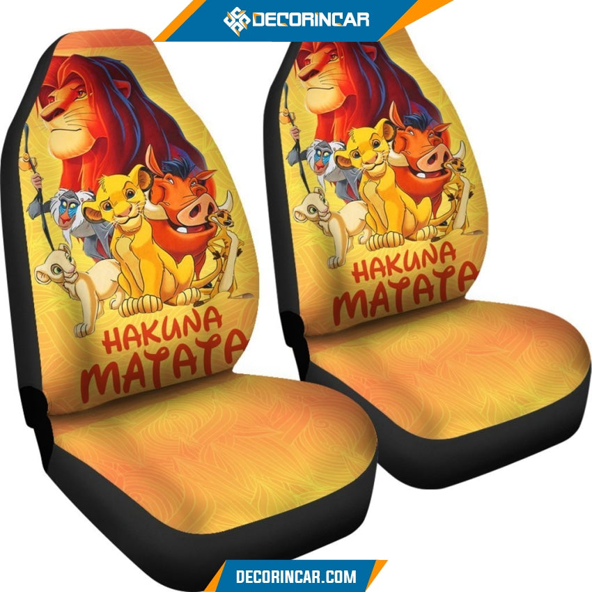 Lion King Disney Car Seat Covers Cartoon Car Decor R031311 -