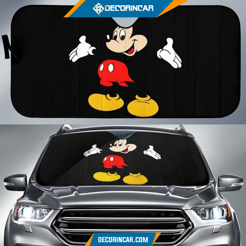 Mickey Mouse Car Sun Shade Disney Cartoon Car Decor 2021 