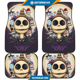 Nightmare Before Christmas Car Floor Mats Disney Cartoon 