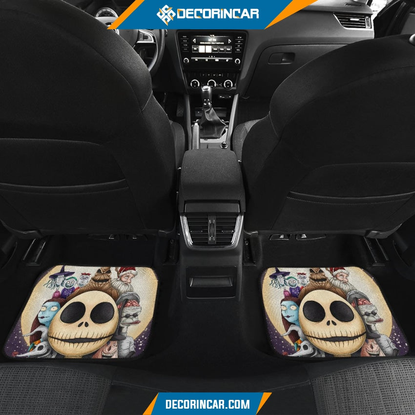 Nightmare Before Christmas Car Floor Mats Disney Cartoon 