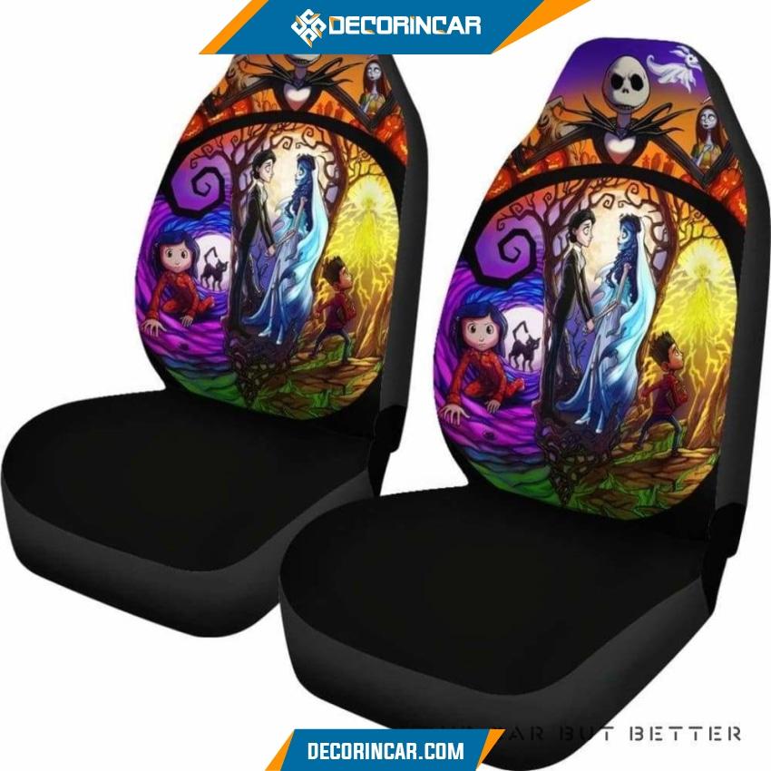 Nightmare Before Christmas Car Seat Covers 1 R031318 - Car 