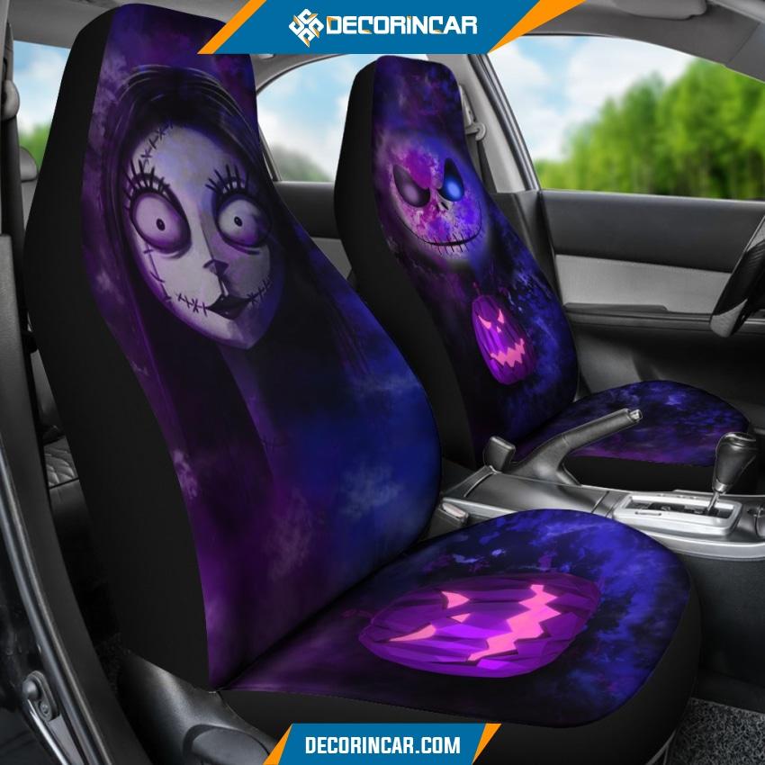 Nightmare Before Christmas Car Seat Covers Disney Cartoon 