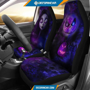 Nightmare Before Christmas Car Seat Covers Disney Cartoon 