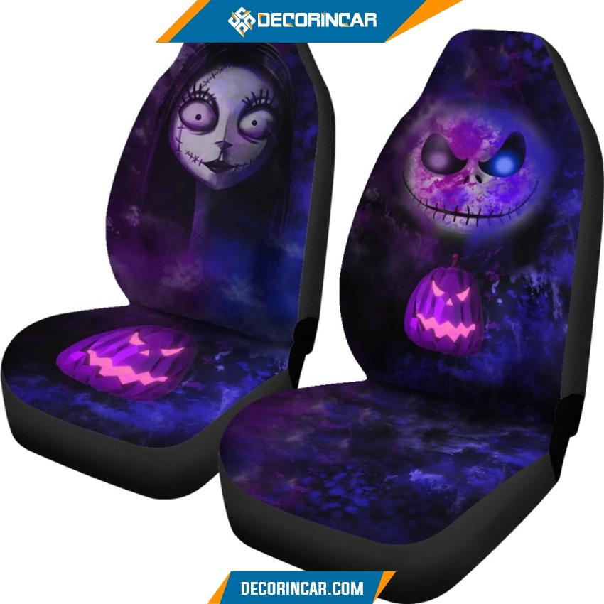 Nightmare Before Christmas Car Seat Covers Disney Cartoon 