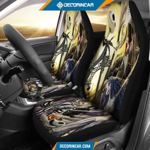 Nightmare Before Christmas Cartoon Disney Car Seat Covers 