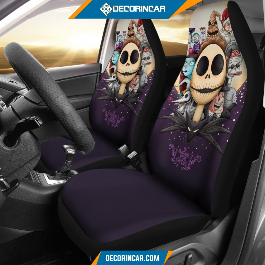 Nightmare Before Christmas Fan Art Car Seat Covers R031315 -