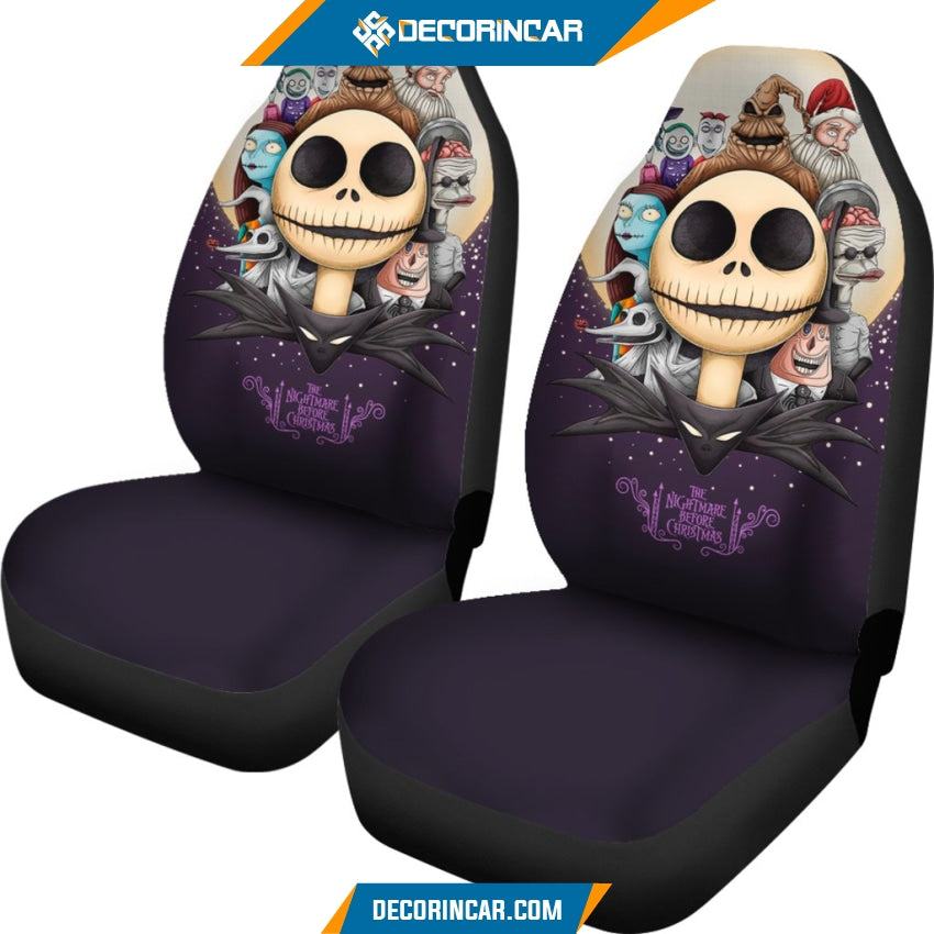 Nightmare Before Christmas Fan Art Car Seat Covers R031315 -