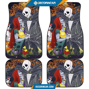 Nightmare Before Christmas Jack And Sally Car Floor Mats 