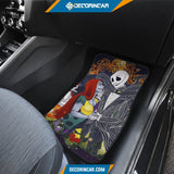 Nightmare Before Christmas Jack And Sally Car Floor Mats 