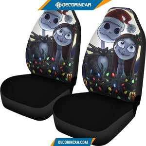 Nightmare Before Christmas Jack And Sally Car Seat Covers 