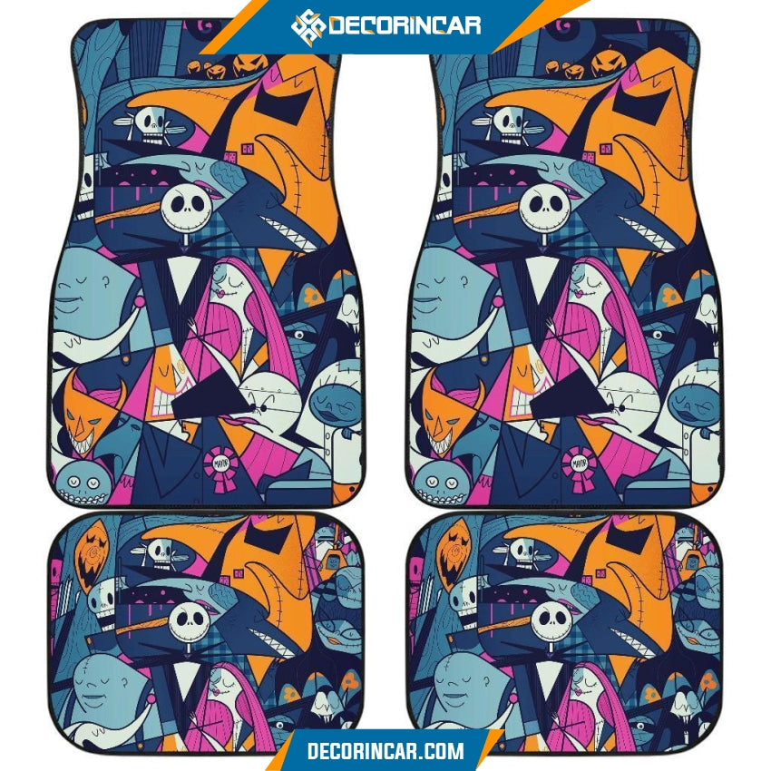 Nightmare Before Christmas Walt Disney Car Floor Mats 