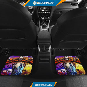 Nightmare Before Christmas Wedding Cartoon Car Floor Mats 