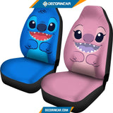 Stitch & Angel Car Seat Covers - seat Covers For Car R031304